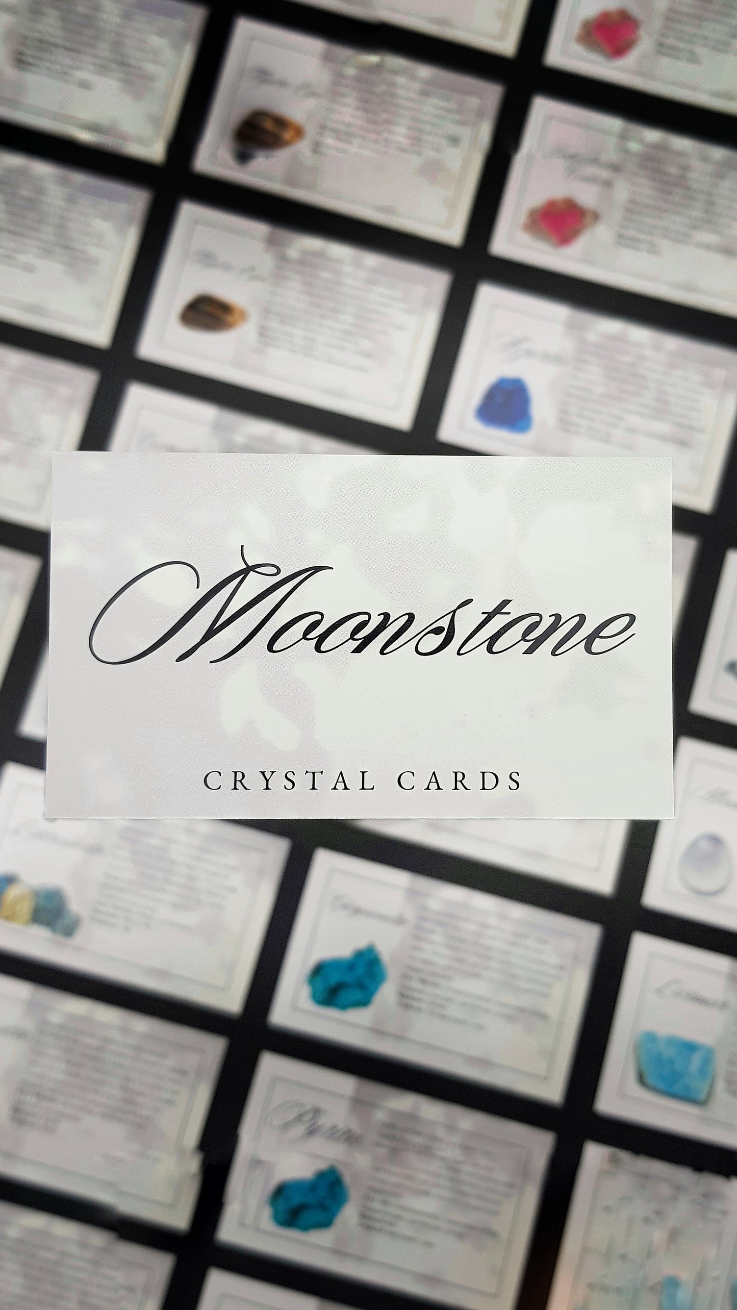Crystal Information Cards