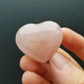 Rose Quartz Crystal Hearts